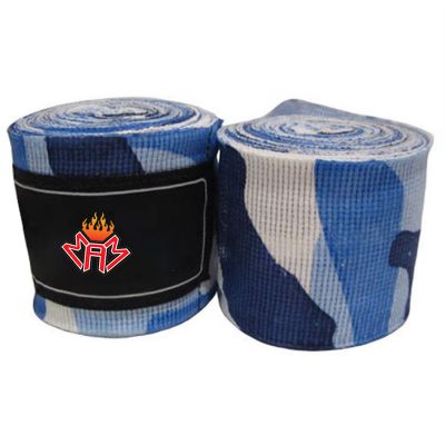 Boxing Hand Wraps 100% cotton high quality single color with 2” Velcro closer.