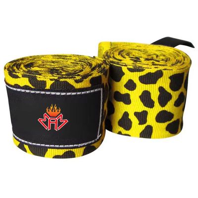 Boxing Hand Wraps 100% cotton high quality single color with 2” Velcro closer.